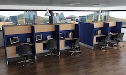 Sistemas modulares para oficinas